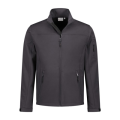 Heren Softshell Jas Santino SANTO Graphite